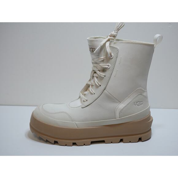 NEW UGG LUG BOOT BRIGHT WHITE 1143833 WOMENS SIZE - 8 - Picture 5 of 15